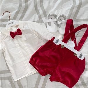 Royal style baby boy outfit